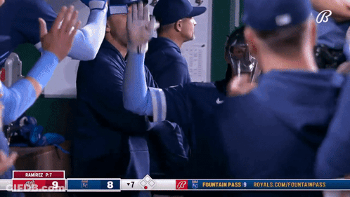 Royals Vs Dodgers Baseball Game GIF