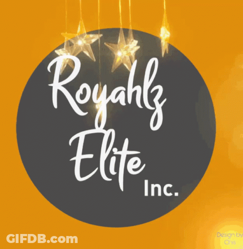 Royalz Elite Inc Logo Yellow Background GIF