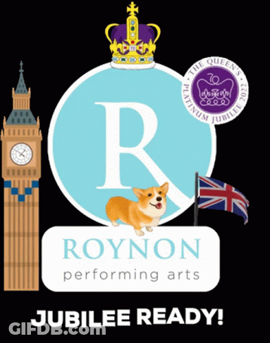 Roynon Performing Arts Big Ben Logo GIF
