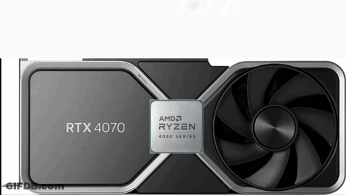 RTX 2070 Graphics Card With AMD Ryzen Processor GIF