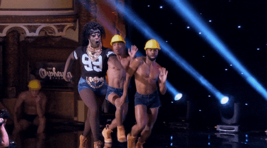 Ru Paul's Drag Race Walk GIF
