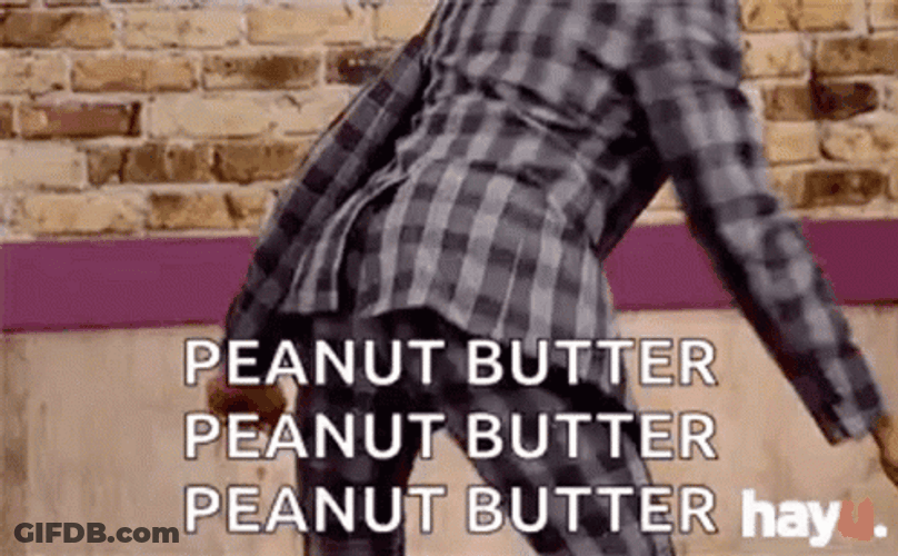 Ru Paul's Peanut Butter Twerk GIF