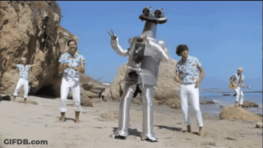 Rub Some Bacon On It Robot Dance GIF