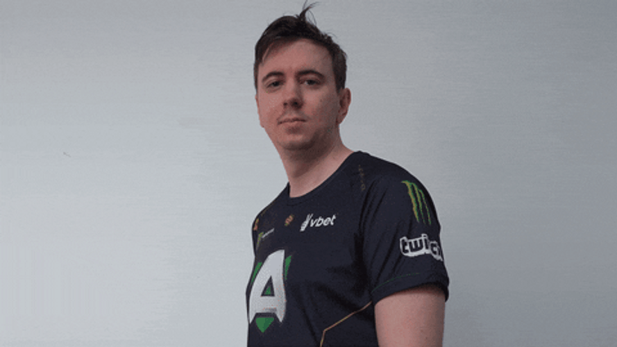 Rubbing Hands Alliance Dota 2 GIF