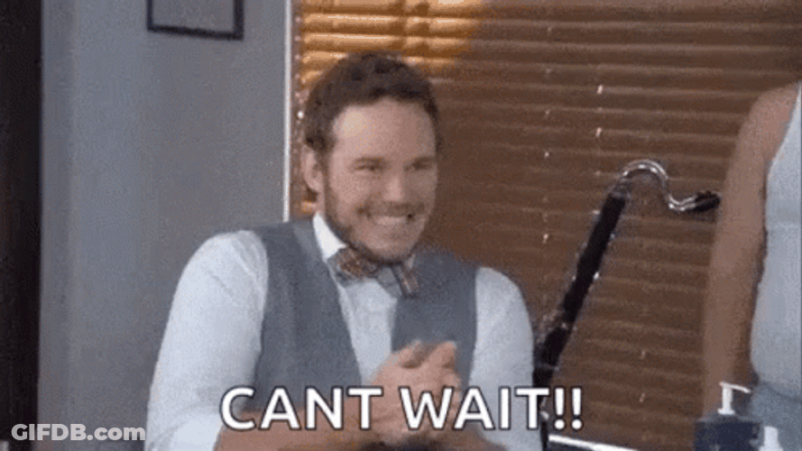 Rubbing Hands Can't Wait GIF