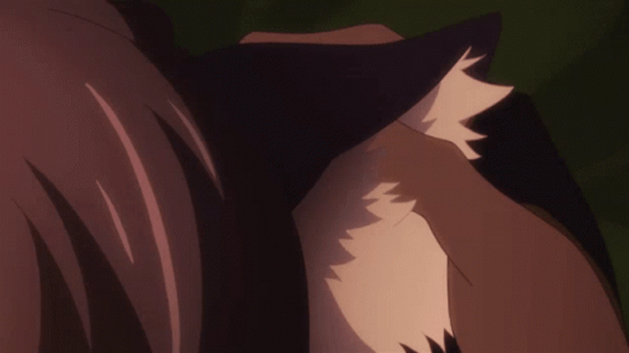 Rubbing Neko Ears GIF