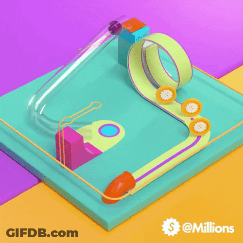 Rube Goldberg Win Loop GIF