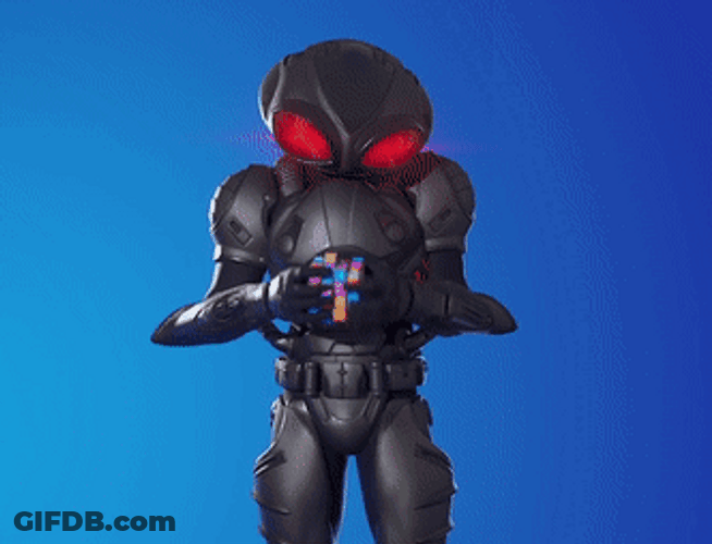 Rubik's Cube Fortnite Black Manta GIF