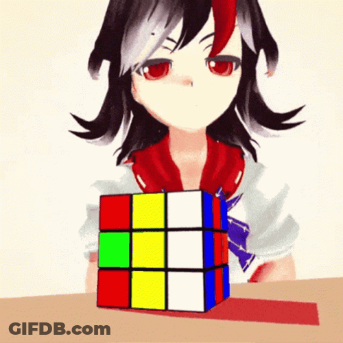 Rubik's Cube Seija Kijin GIF