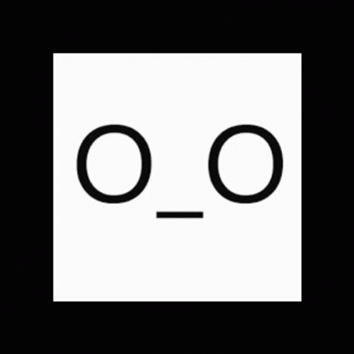 Rubik's Cube Shape Line Face GIF