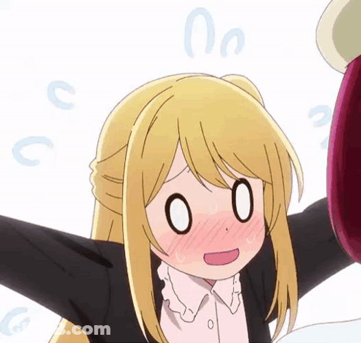 Ruby Hoshino Scared Hell Nah GIF