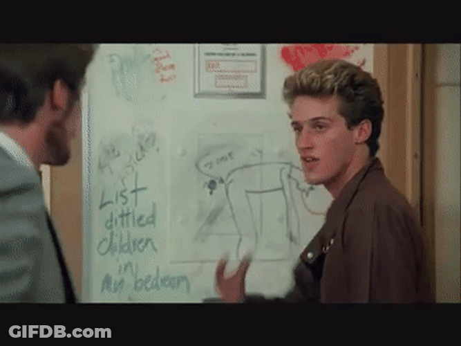 Rude Finger Lick GIF