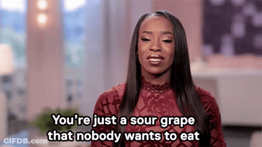 Rude Food Comment GIF