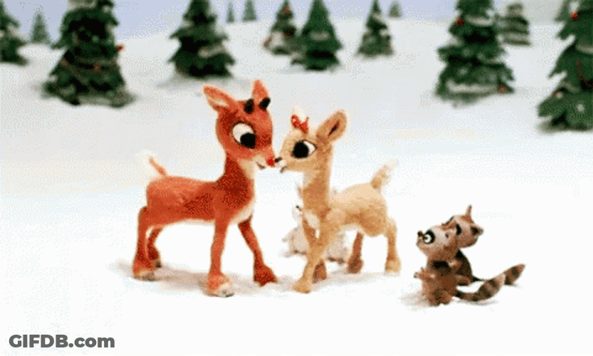 Rudolph And Clarice GIF