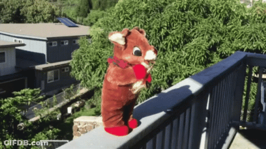 Rudolph Got Punch In The Face GIF