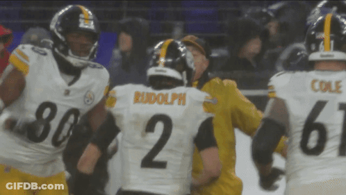 Rudolph Number 2 On Football Team GIF