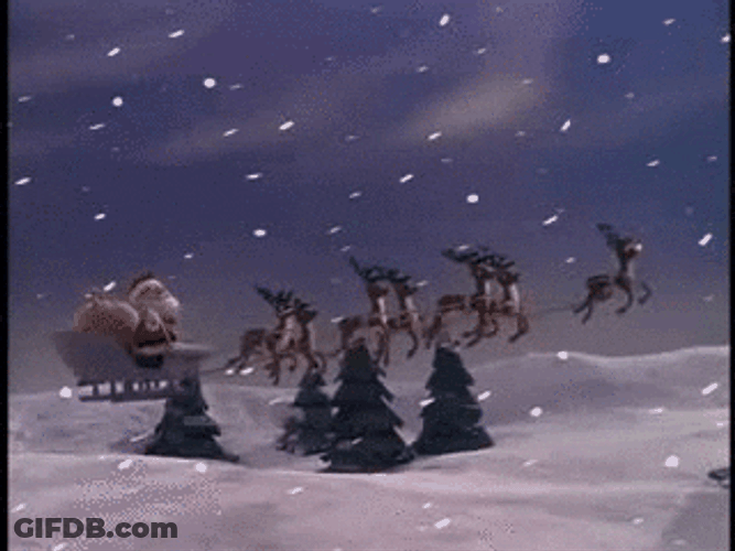 Rudolph The Red Nosed Reindeer Xmas GIF