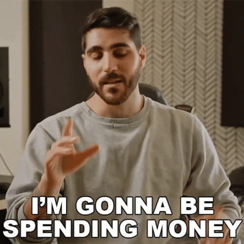 Rudy Ayoub Gonna Spending Money GIF