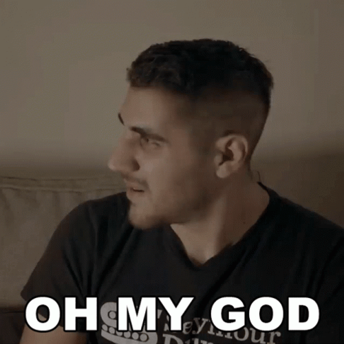 Rudy Ayoub Oh My God Meme GIF