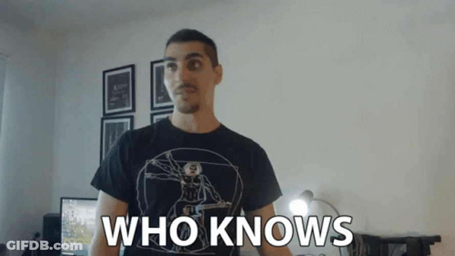 Rudy Ayoub Who Knows GIF