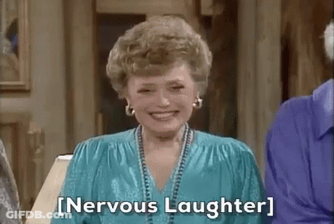 Rue Mc Clanahan Nervous Laughter GIF