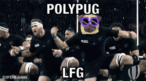 Rugby Players Dancing Polypug LFG GIF