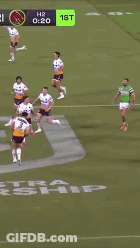 Rugby Players Playing Game 3:18 GIF
