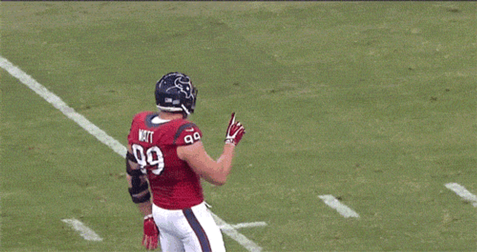 Rugger Player Finger Wag GIF