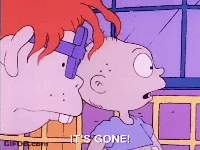 Rugrats And Its Gone GIF