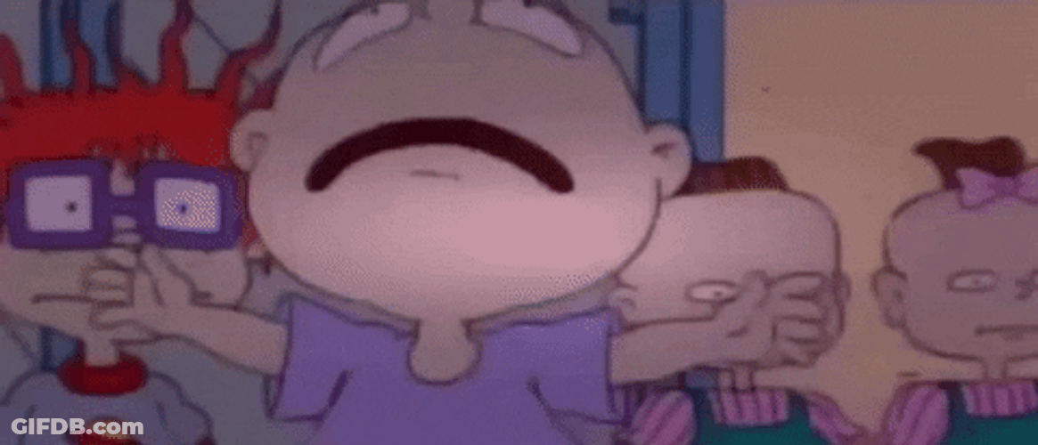 Rugrats Baby Tommy Pickles Scream GIF