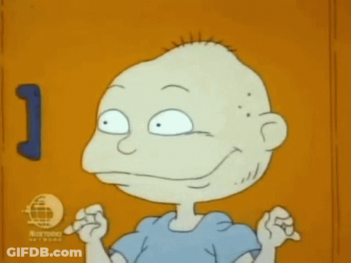 Rugrats Character Waving At Door GIF