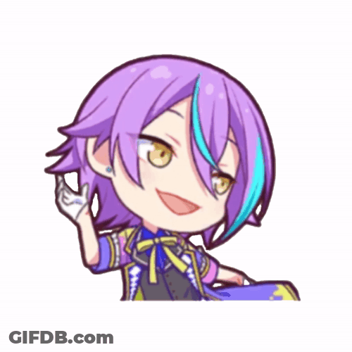 Rui Girly Pose GIF