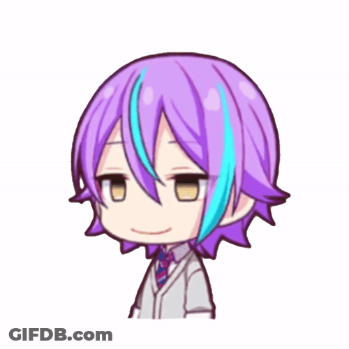 Rui Purple Hair GIF