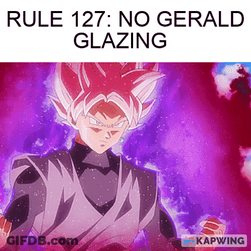 Rule 127 No Gerald Glazing GIF