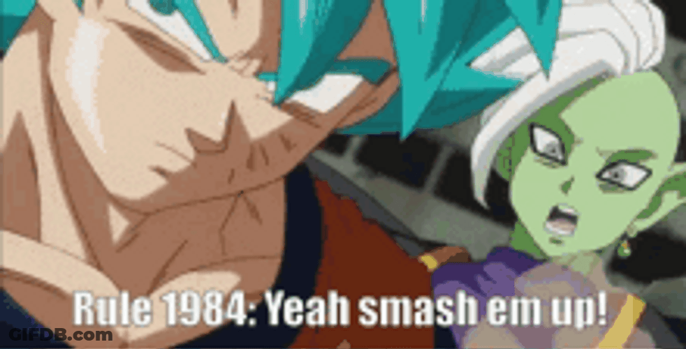 Rule 1984 Yeah Smash Em GIF