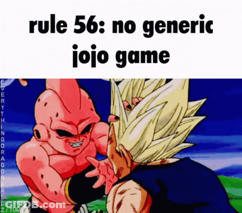 Rule 56 No Generic JoJo Game GIF
