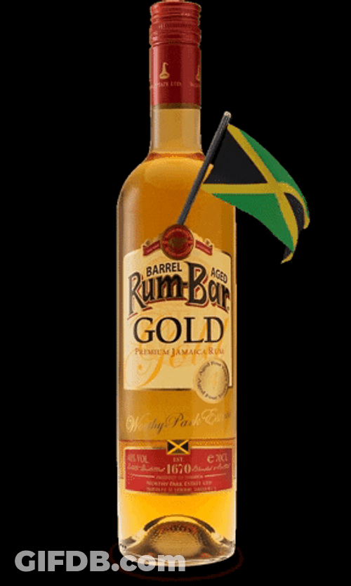 Rum Bar Gold Jamaican Rim GIF