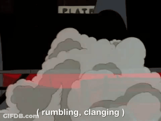 Rumbling And Clanging GIF