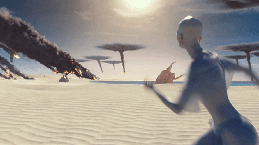 Run Cara Delevingne Valerian Movie GIF
