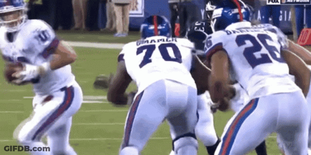 Run From Them Saquon Barkley GIF