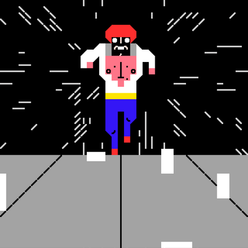 Run Game Pixel GIF