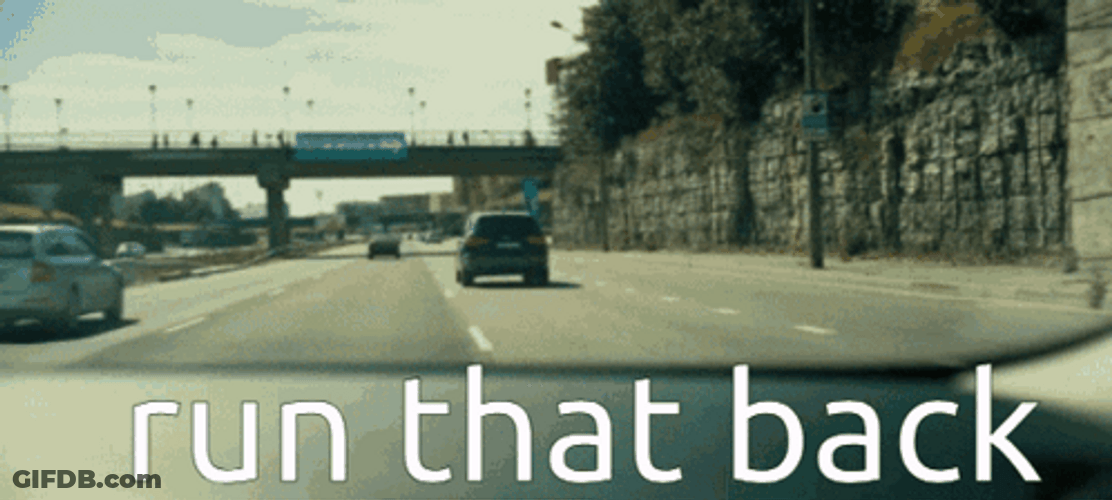 Run It Back That Car GIF