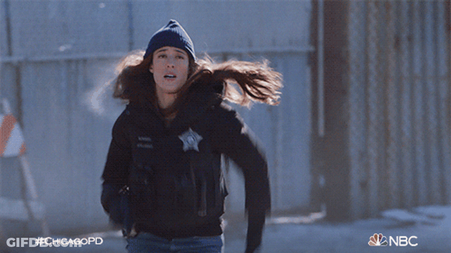 Run Marina Squerciati One Chicago GIF