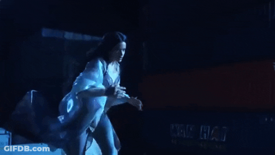 Run Rosalía Music Video GIF