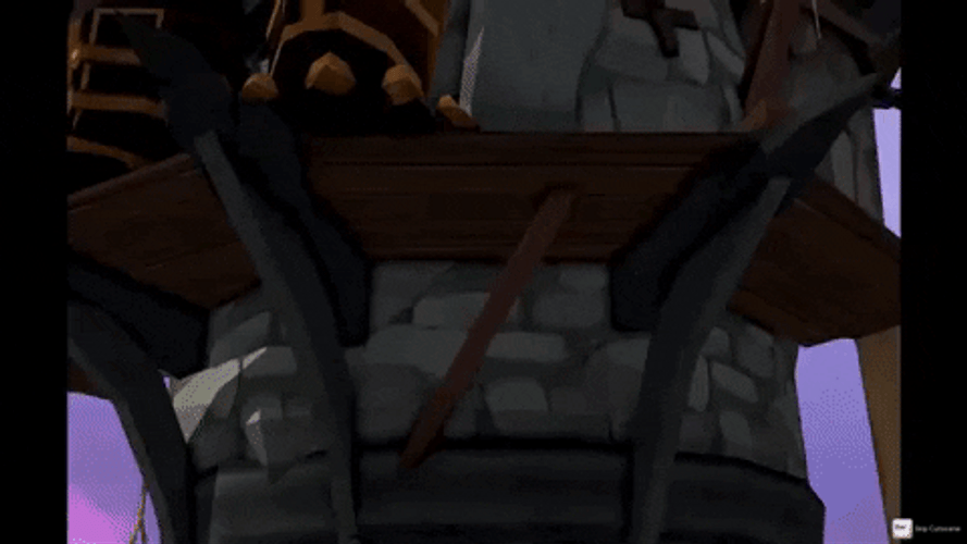 Runescape Giant On Throne GIF