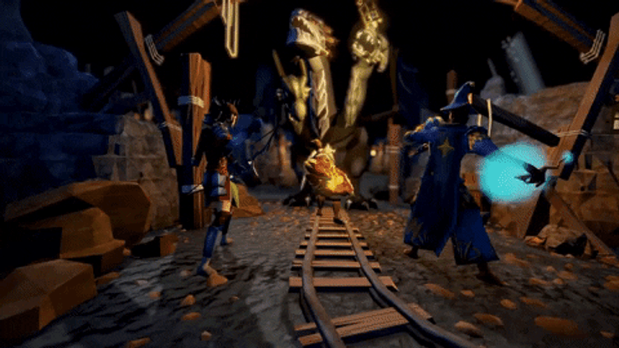 Runescape Three Headed Dragon GIF
