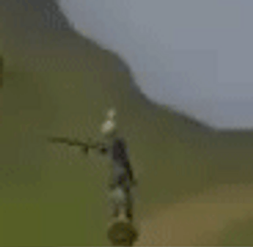 Runescape Throwing Sword In Air GIF