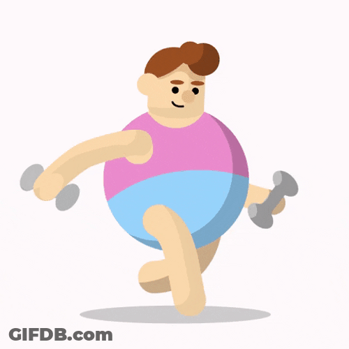 Runner Lazy Exercise Art Animation GIF