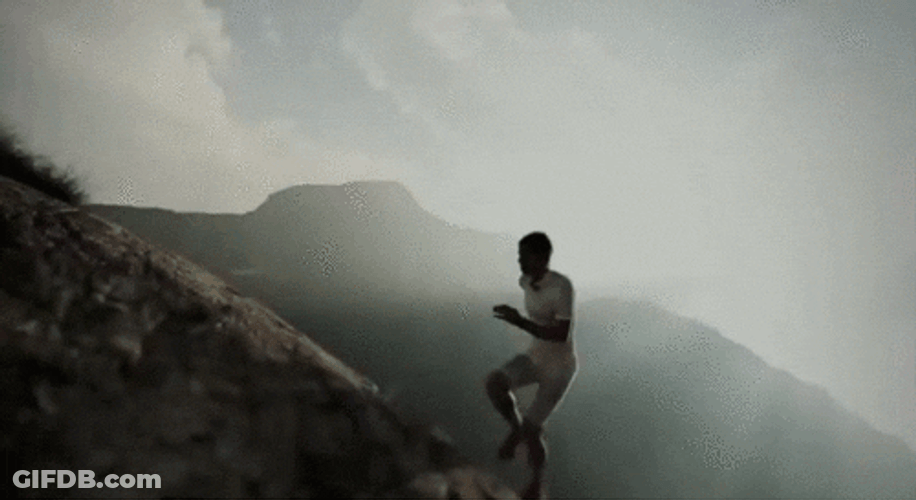 Runner Outdoor Mountain Inspiration GIF