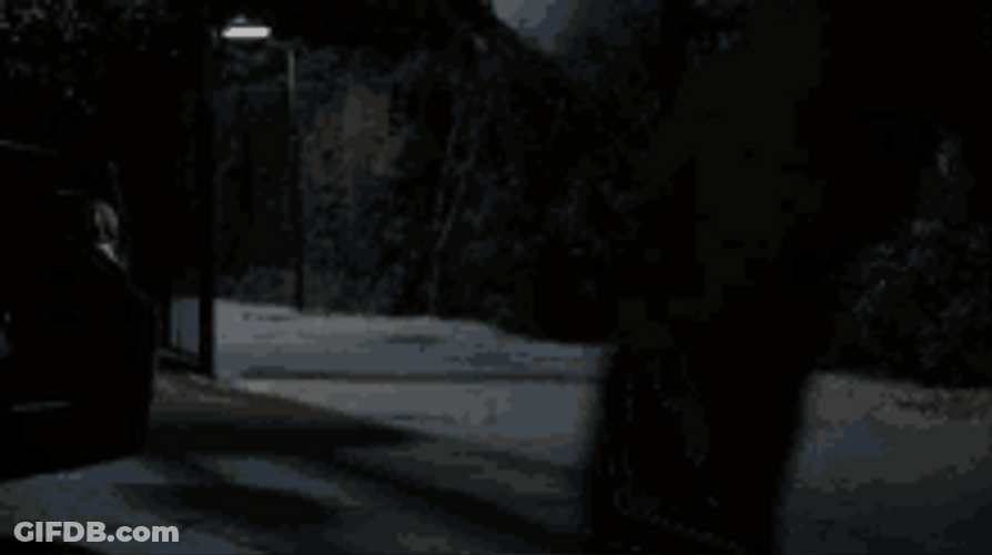 Running Away At Night GIF